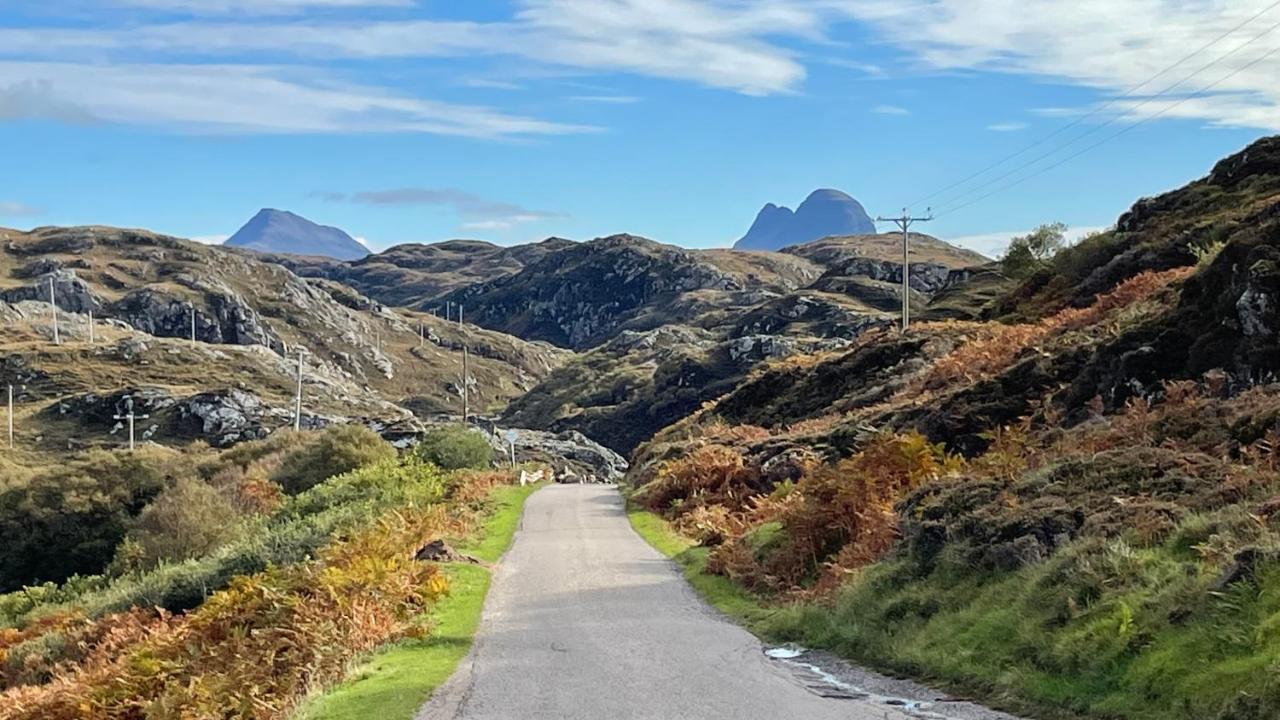 Beautiful Cottage In A Wonderful Highland Setting Drumbeg Kültér fotó